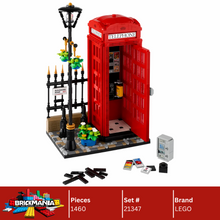 LEGO 21347 Red London Telephone Box | 1460 PCS