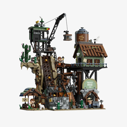 Pantasy 85025 Modular Bulding Western Mine Building Toy Set | 2907 PCS