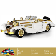 Mould King 10003S Mercedes Benz K500 Vintage Car Building Toy Set | 958 PCS