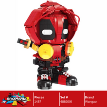 Wangao 488006 The Devil Moves Deadpool Building Toy Set | 1487 PCS