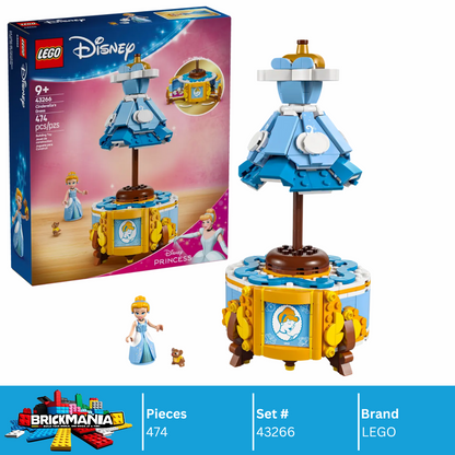 LEGO 43266 Disney Cinderella's Dress | 474 PCS