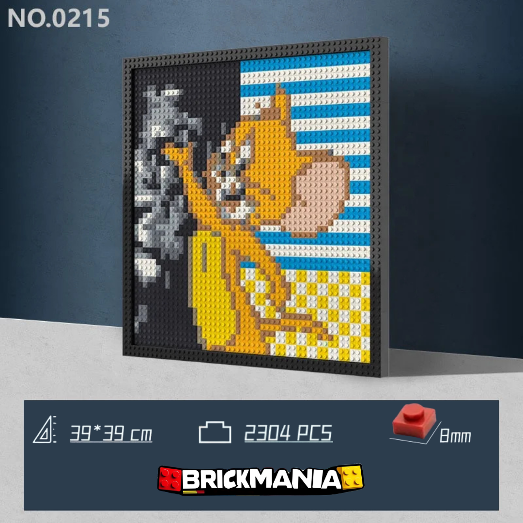 N0215 Jerry Mosaic Wall Art | 2304 PCS