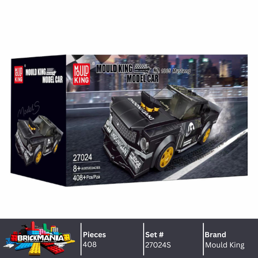 Mould King 27024S No. 1965 Mustang Car Building Toy Set | 414 PCS