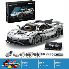 CaDA C61503W Mercedes-AMG ONE Building Toy Set | 3295 PCS