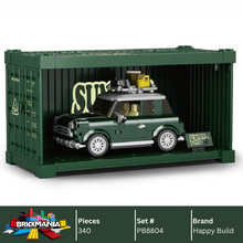 Happy Build PB8804 Mini Camper Building Toy Set | 340 PCS | Buildable Car with Display Container