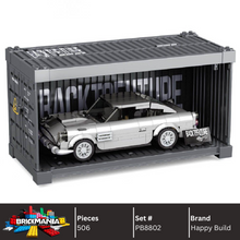 Happy Build PB8802 Silver Stream Soarer Building Toy Set | 506 PCS | Buildable Sports Car with Display Container