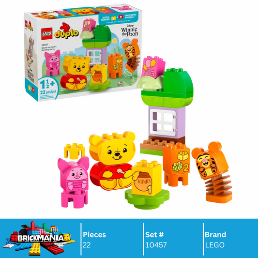LEGO 10457 Duplo Winnie the Pooh's Birthday Party | 22 PCS