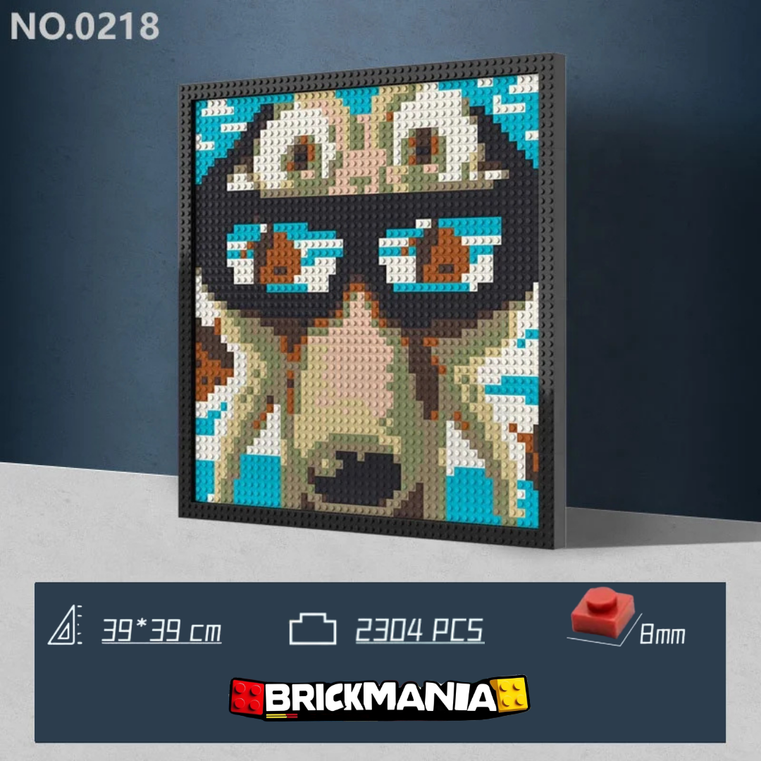 N0218 Scrat Mosaic Wall Art | 2304 PCS