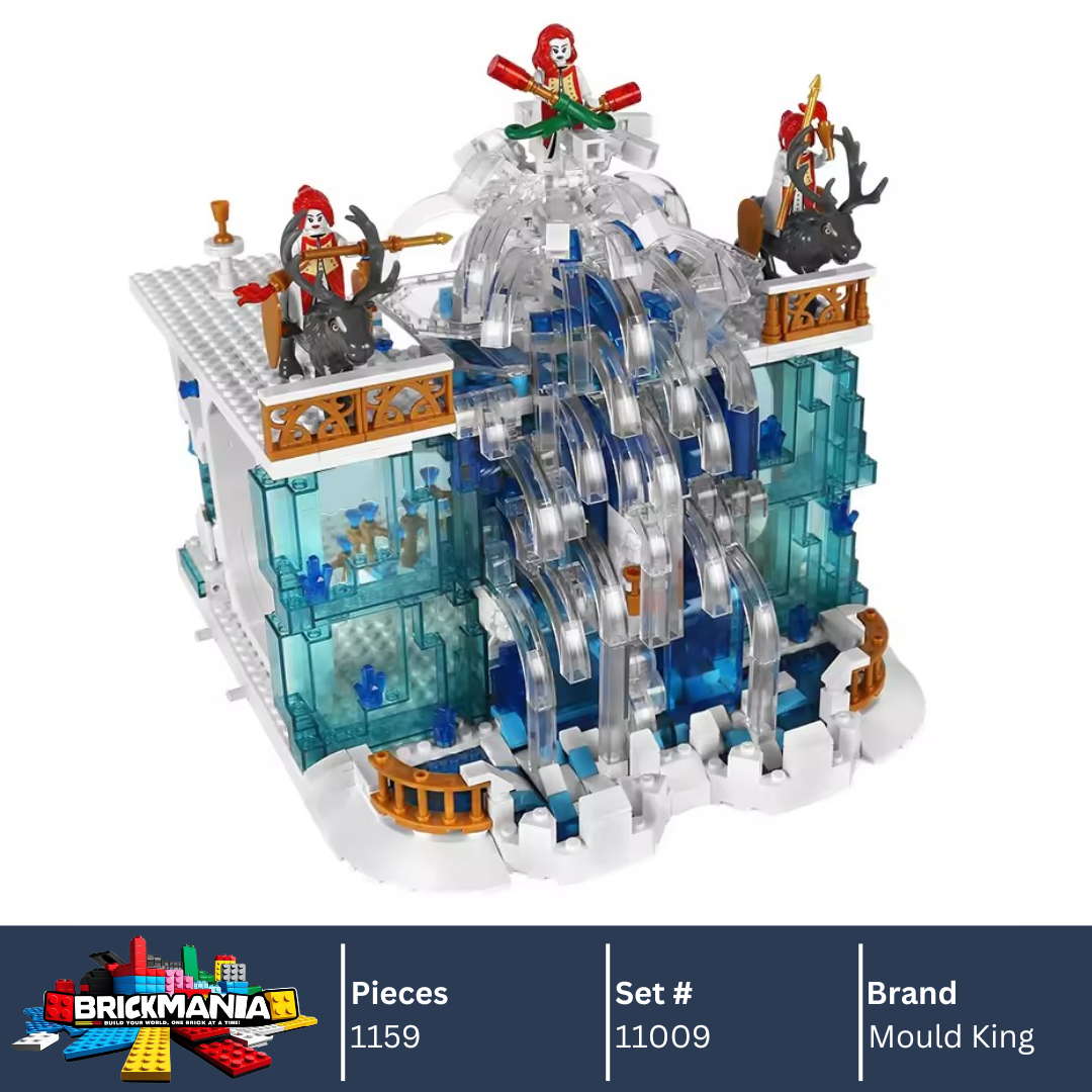 Mould King 11009 Crystal Falls Building Toy Set | 1159 PCS