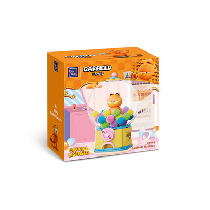 Pantasy 86804 Garfield Crystal Ball Series Gumball Machine Building Toy Set |99 PCS