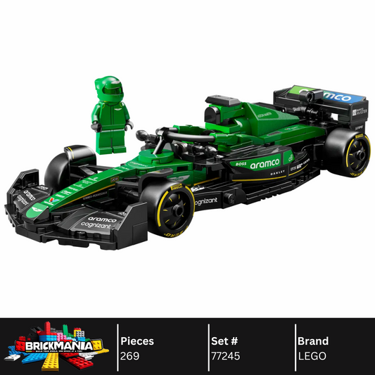 LEGO 77245 Aston Martin Aramco F1® AMR24 Race Car | 269 PCS