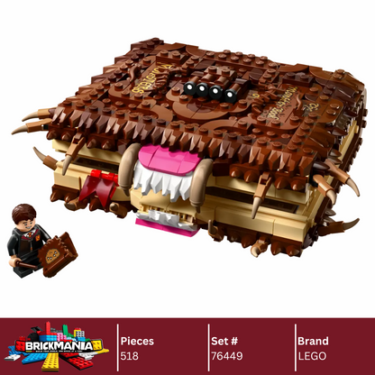 LEGO 76449 Harry Potter Chomping Monster Book of Monsters | 518 PCS