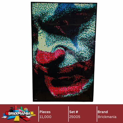 Brickmania 25005 The Joker Mosaic Wall Art | 10,240 PCS