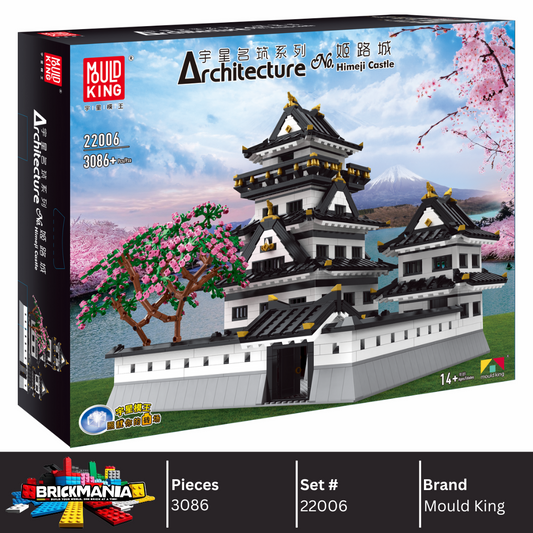 Mould King 22006 Himeji Castle Building Toy Set | 3086 PCS