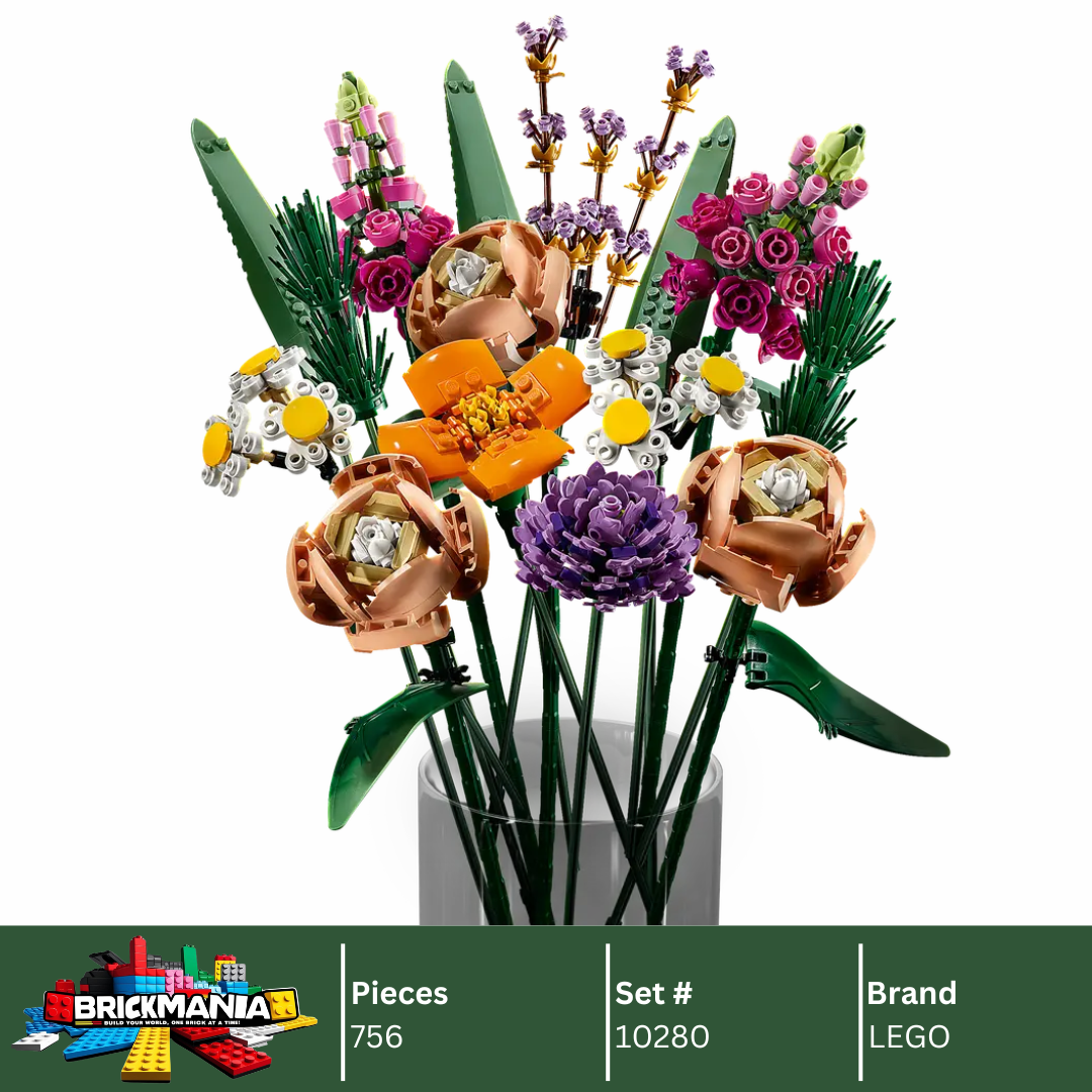 LEGO 10280 Botanicals Flower Bouquet | 756 PCS