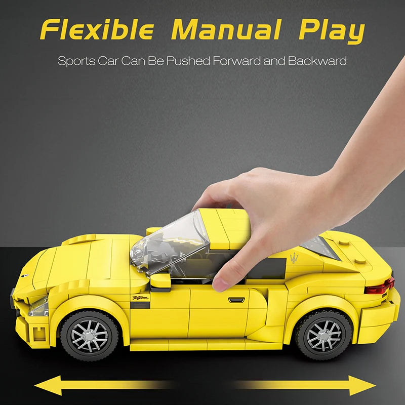 Reobrix 823 GranTurismo Maserati Building Toy Set | 384 PCS