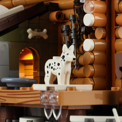 Lumibricks F9018 Hunting Cabin Building Toy Set | 2036 PCS