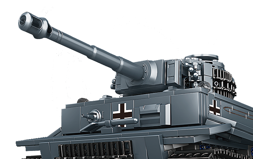 Mould King 20014S Tiger Heavy Tank Model Building Toy Set | 850 PCS