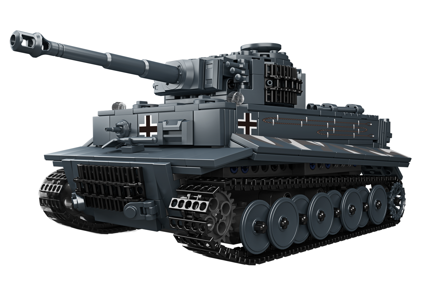 Mould King 20014S Tiger Heavy Tank Model Building Toy Set | 850 PCS