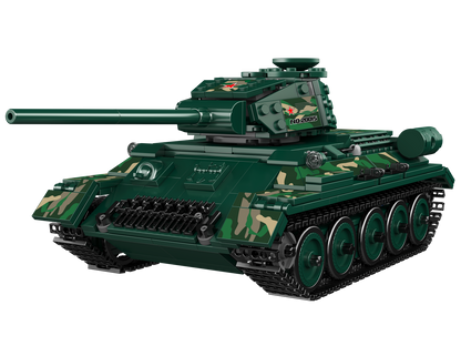 Mould King 20015 Soviet T-34 Tank Building Toy Set | 800 PCS