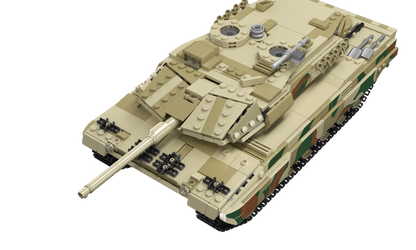 Mould King 20020S Remote Controlled LEOPARD 2 Tank Building Toy Set | 1,100 Pcs