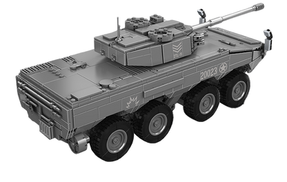 Mould King 20023 ZTL-11 Wheeled Assault Vehicle Building Toy Set | 1,293 Pcs