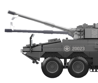 Mould King 20023 ZTL-11 Wheeled Assault Vehicle Building Toy Set | 1,293 Pcs