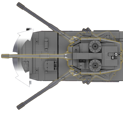 Mould King 20023 ZTL-11 Wheeled Assault Vehicle Building Toy Set | 1,293 Pcs