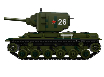 Mould King 20026 Military KV2 Heavy Tanks Building Toy Set | 952 PCS