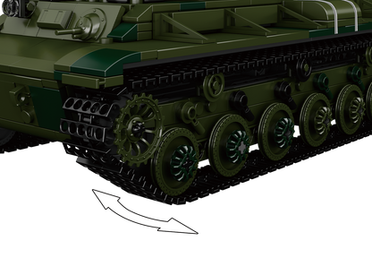 Mould King 20026 Military KV2 Heavy Tanks Building Toy Set | 952 PCS