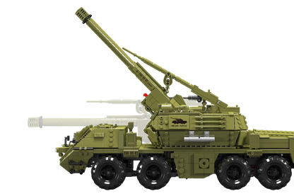 Mould King 20031 Military Dana Self-propelled Howitzer Building Toy Set | 1923 PCS