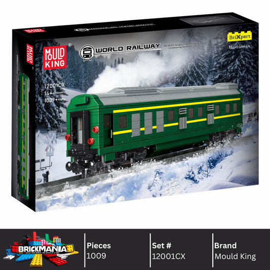 Mould King 12001CX Train Extra Carriage For 12001 Train Set Building Toy Set | 1009 PCS