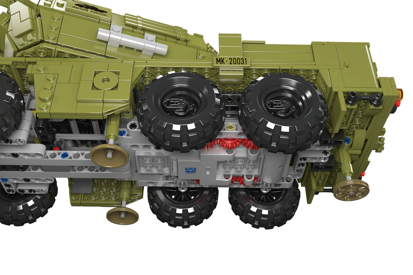 Mould King 20031 Military Dana Self-propelled Howitzer Building Toy Set | 1923 PCS