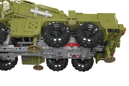 Mould King 20031 Military Dana Self-propelled Howitzer Building Toy Set | 1923 PCS