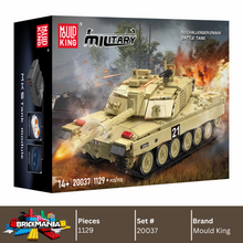 Mould King 20037 Military Challenger 2 Tank Building Toy Set | 1129 PCS