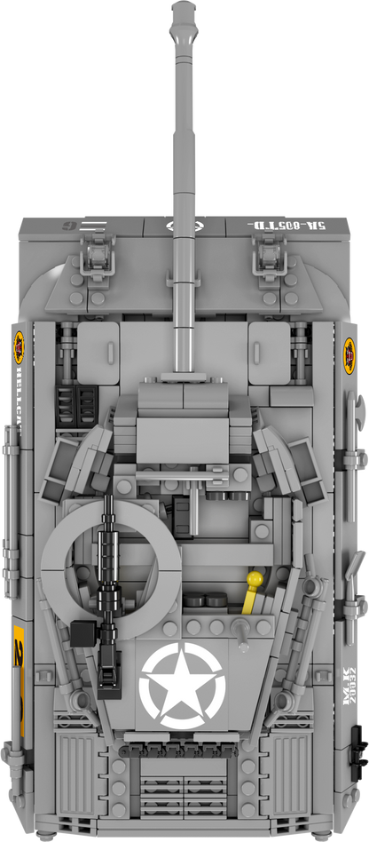 Mould King 20032 Military M18 Hellcat Tank Destroyer Building Toy Set | 971 PCS