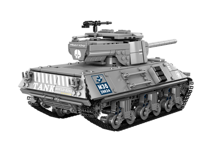 Mould King 20034 Military Pershing Heavy Tank Building Toy Set | 1057 PCS