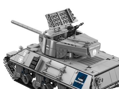 Mould King 20034 Military Pershing Heavy Tank Building Toy Set | 1057 PCS