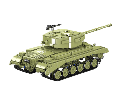 Mould King 20035 Military M26 Heavy Tank Building Toy Set | 1054 PCS