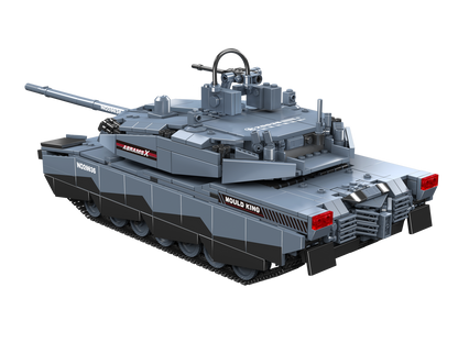 Mould King 20036 Military Abrams X Tank Model Building Toy Set | 1192 PCS