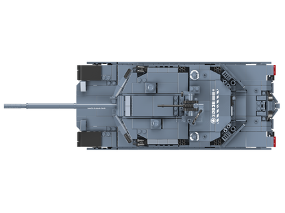 Mould King 20036 Military Abrams X Tank Model Building Toy Set | 1192 PCS
