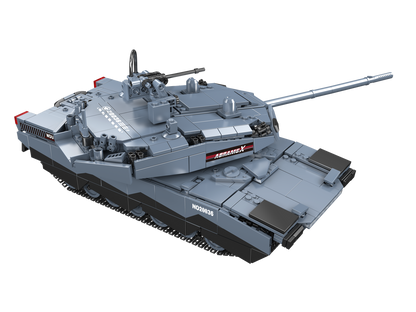 Mould King 20036 Military Abrams X Tank Model Building Toy Set | 1192 PCS
