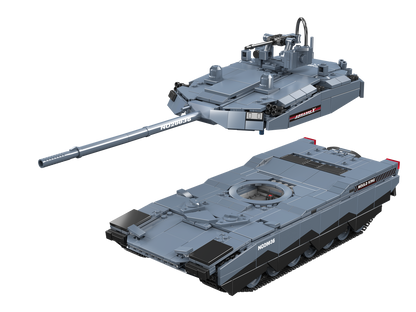 Mould King 20036 Military Abrams X Tank Model Building Toy Set | 1192 PCS
