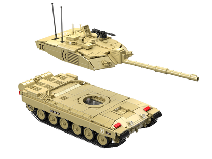 Mould King 20037 Military Challenger 2 Tank Building Toy Set | 1129 PCS