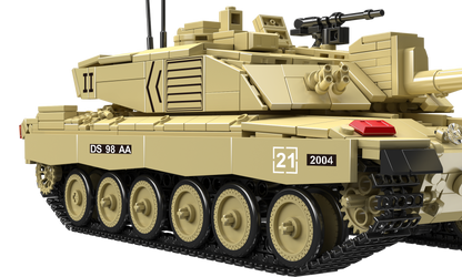 Mould King 20037 Military Challenger 2 Tank Building Toy Set | 1129 PCS