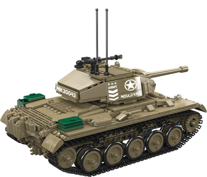 Mould King 20043 M24 Chaffee Tank Building Toy Set | 932 Pcs