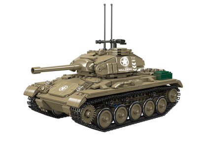 Mould King 20043 M24 Chaffee Tank Building Toy Set | 932 Pcs