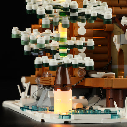 Lumibricks F9018 Hunting Cabin Building Toy Set | 2036 PCS