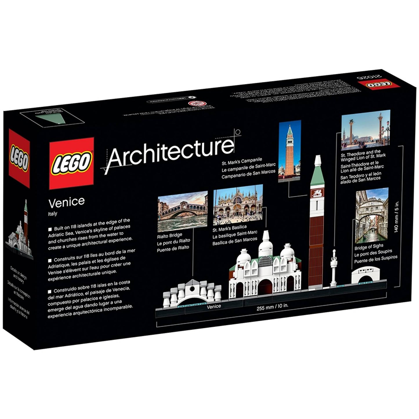 LEGO 21026 Architecture Venice | 212 PCS | Retired