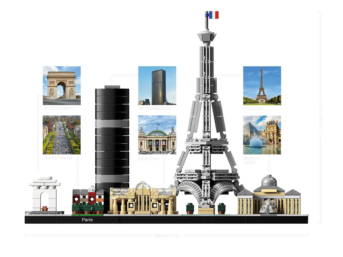 LEGO 21044 Architecture Paris | 649 PCS